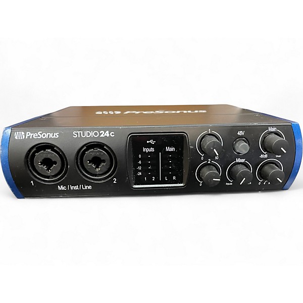Used PreSonus studio 24c Audio Interface