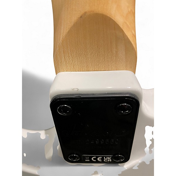 Used Jackson JS32 Warrior Snow White Solid Body Electric Guitar