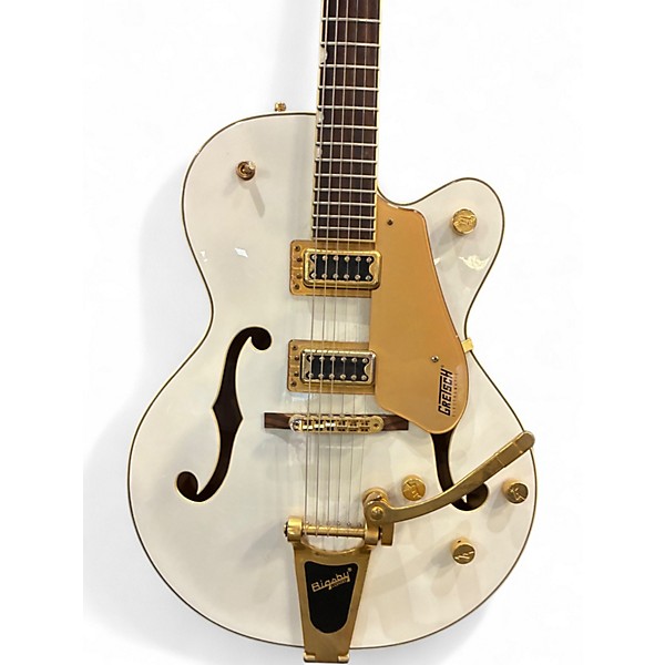 Used Gretsch Guitars G5420TG Alpine White Hollow Body Electric Guitar