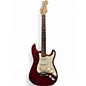 Used Fender American Deluxe Stratocaster Trans Red Solid Body Electric Guitar