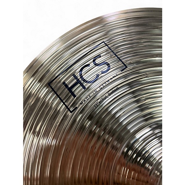 Used MEINL 13in HCS Hi Hat Pair Cymbal