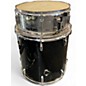 Used Groove Percussion 4 Piece w Percussion Plus Snare Drum Black Drum Kit