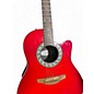 Used Ovation 1771 RED Acoustic Guitar
