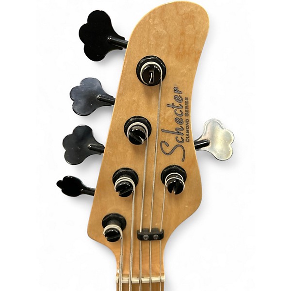 Used Schecter Guitar Research J-5 Seafoam Green Electric Bass Guitar