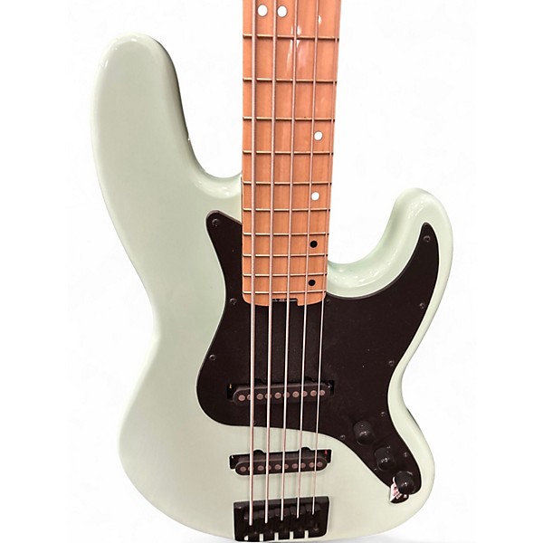 Used Schecter Guitar Research J-5 Seafoam Green Electric Bass Guitar