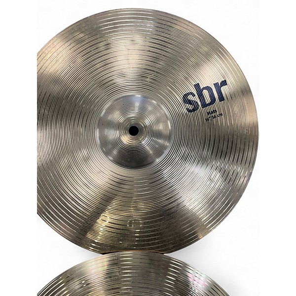 Used SABIAN 14in SBR Hi Hat Pair Cymbal