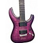 Used Schecter Guitar Research C1 Platinum Purple Solid Body Electric Guitar