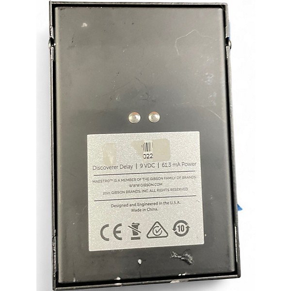 Used Maestro DISCOVERER DELAY Effect Pedal