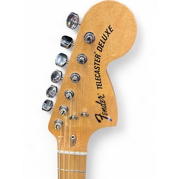 Used 2015 Fender Classic Series '72 Telecaster Deluxe Black Solid Body Electric Guitar