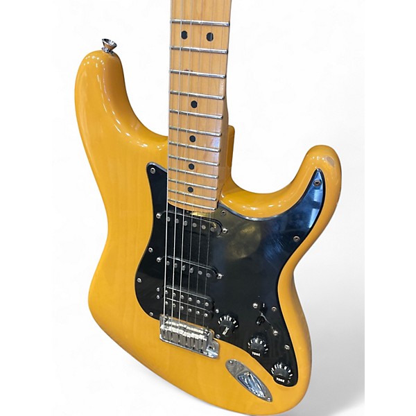 Used 2003 Fender American Series Stratocaster HSS Butterscotch Blonde Solid Body Electric Guitar