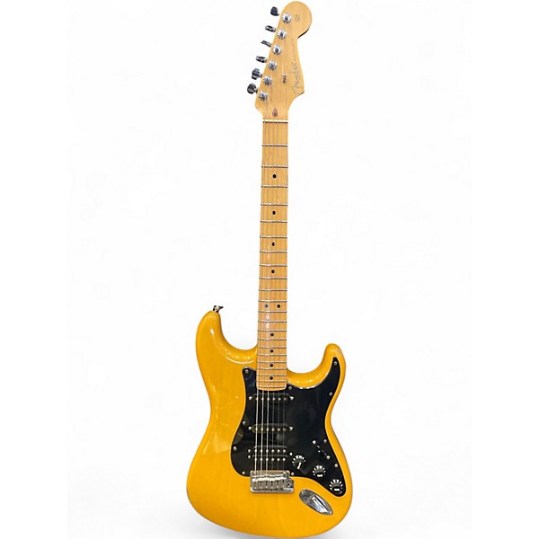 Used 2003 Fender American Series Stratocaster HSS Butterscotch Blonde Solid Body Electric Guitar