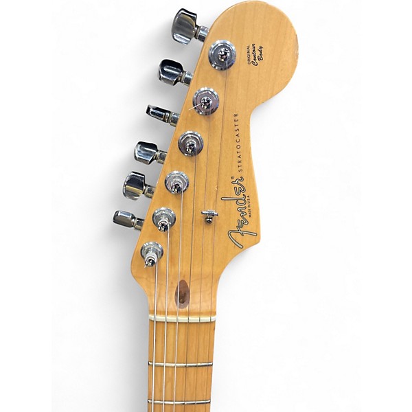 Used 2003 Fender American Series Stratocaster HSS Butterscotch Blonde Solid Body Electric Guitar