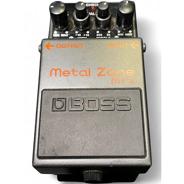 Used BOSS MT2 Metal Zone Distortion Effect Pedal