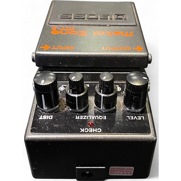 Used BOSS MT2 Metal Zone Distortion Effect Pedal