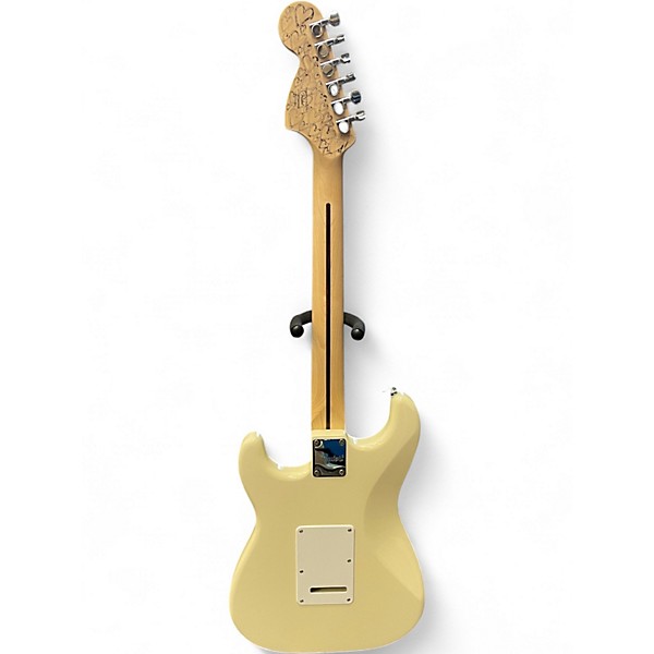 Used Squier Standard Stratocaster WHITE Solid Body Electric Guitar