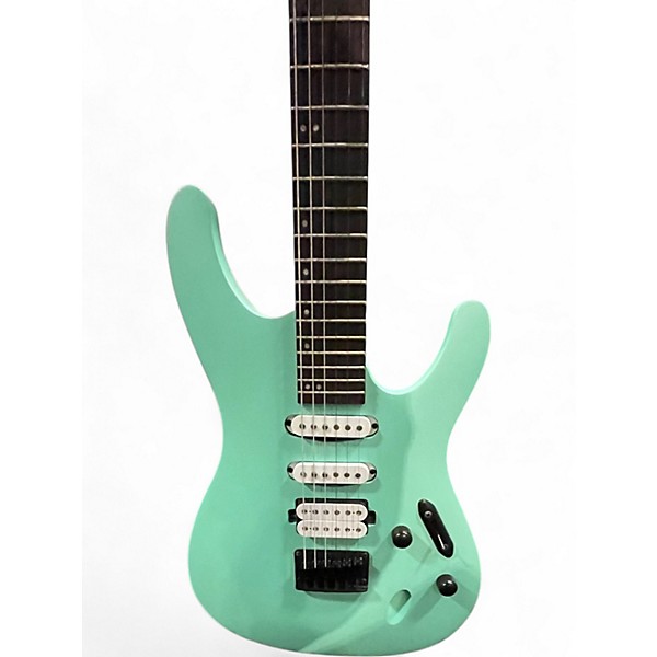 Used 2021 Ibanez  S561 Seafoam Green Solid Body Electric Guitar