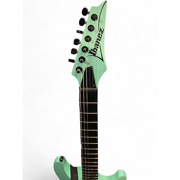Used 2021 Ibanez  S561 Seafoam Green Solid Body Electric Guitar