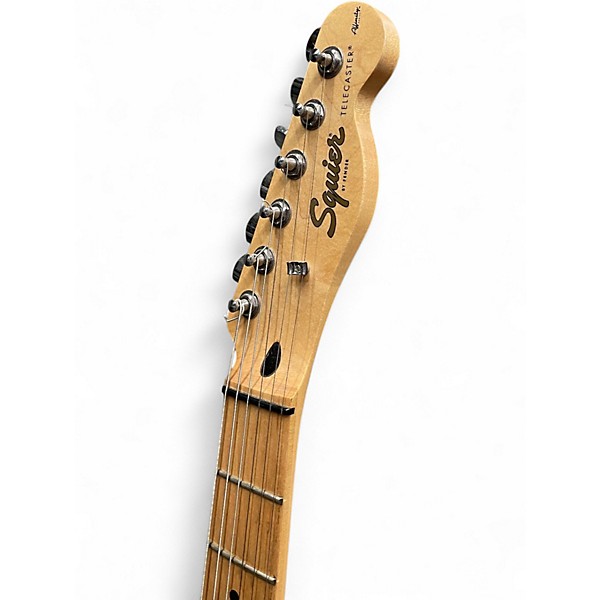Used Squier Affinity Telecaster Natural Solid Body Electric Guitar