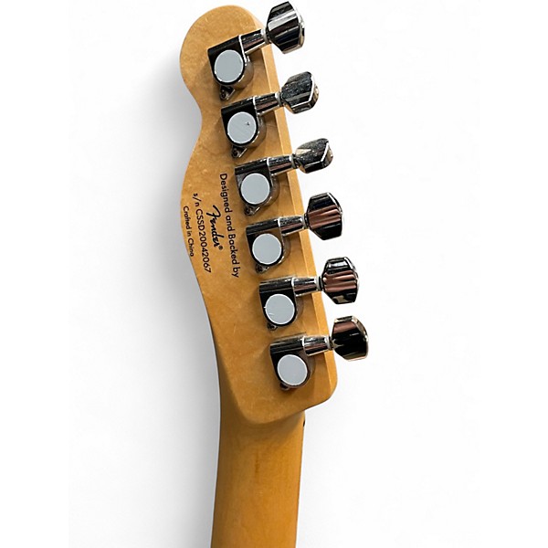 Used Squier Affinity Telecaster Natural Solid Body Electric Guitar