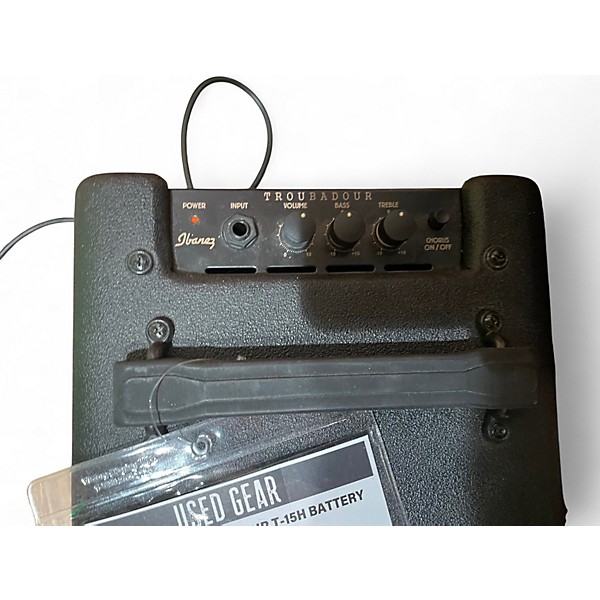Used Ibanez Troubadour T-15H Battery Powered Amp