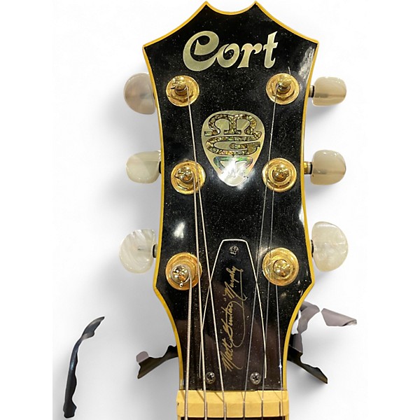 Used Cort MGM 3 Color Sunburst Solid Body Electric Guitar