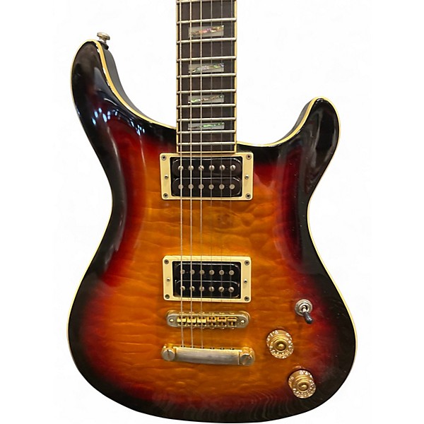 Used Cort MGM 3 Color Sunburst Solid Body Electric Guitar