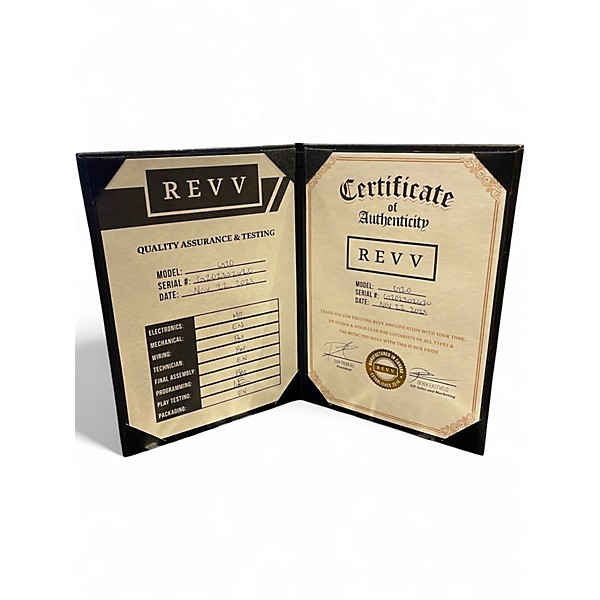 Used Revv Amplification G20 Tube Guitar Amp Head