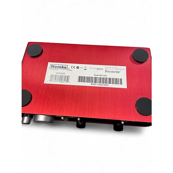 Used Focusrite Scarlett 2i2 Gen 3 Audio Interface