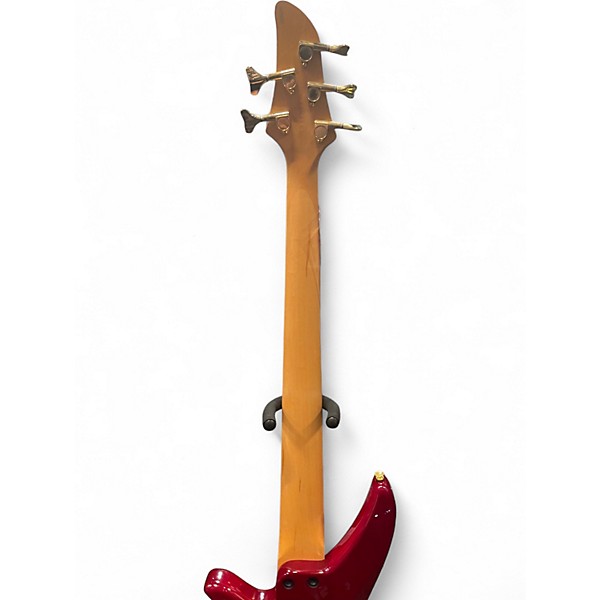Used Yamaha RBX765 Cherry Red Electric Bass Guitar
