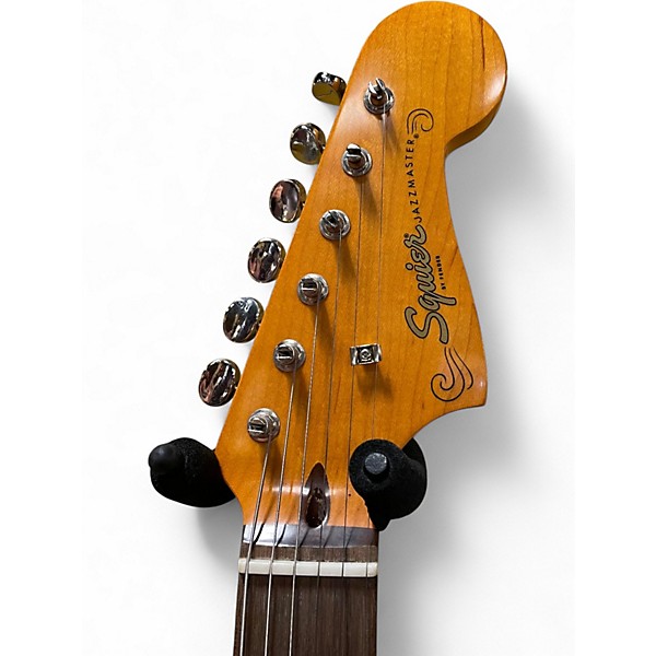 Used Squire jazzmaster Daphne Blue Solid Body Electric Guitar