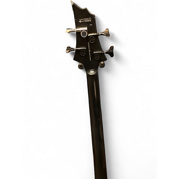 Used ESP TA-204FRX Tom Araya Signature Flat Black Electric Bass Guitar