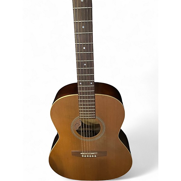 Used Seagull s6 folk Natural Acoustic Electric Guitar