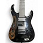 Used Jackson JS22-7 Dinky 7 String Black Solid Body Electric Guitar