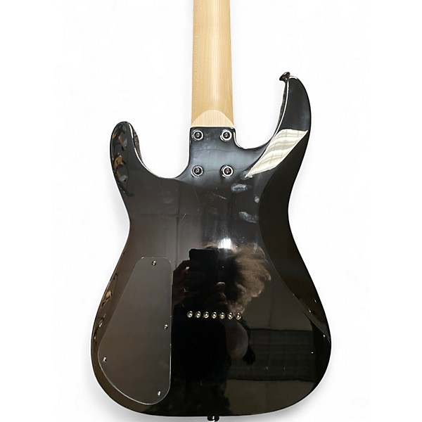 Used Jackson JS22-7 Dinky 7 String Black Solid Body Electric Guitar