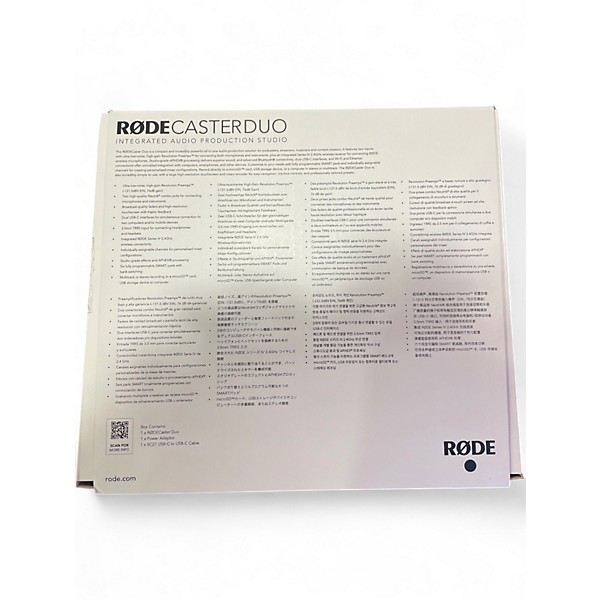 Used RODE RODECASTER DUO Digital Mixer