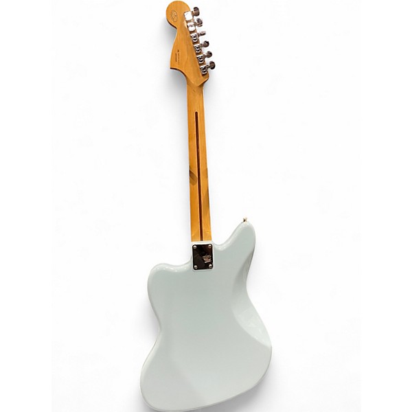 Used Fender Blacktop Jaguar HH Daphne Blue Solid Body Electric Guitar