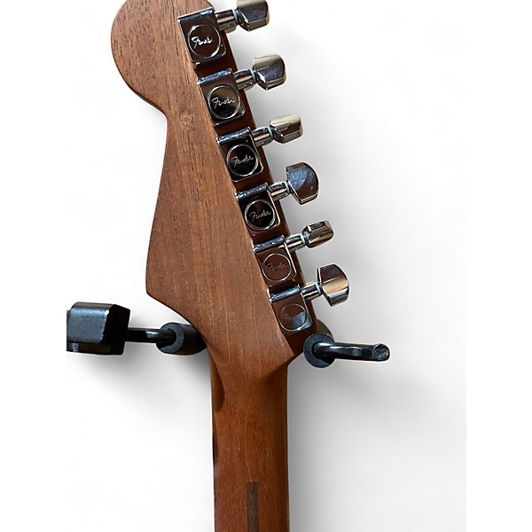 Used Fender American Acoustasonic Stratocaster Blonde Acoustic Electric Guitar