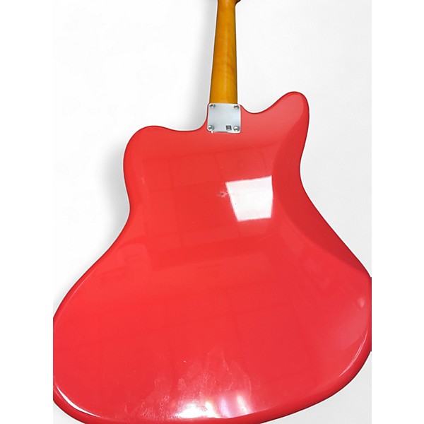 Used Fender Classic Series ’60s Jaguar Lacquer Fiesta Red Solid Body Electric Guitar