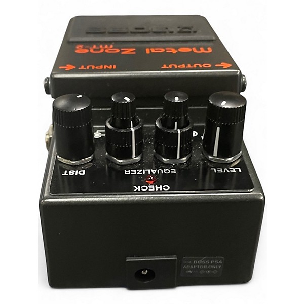 Used BOSS MT2 Metal Zone Distortion Effect Pedal