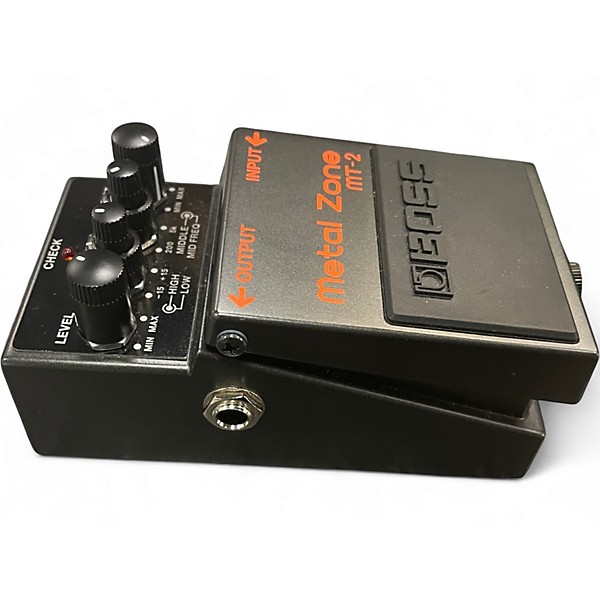 Used BOSS MT2 Metal Zone Distortion Effect Pedal