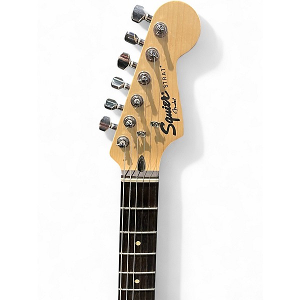 Used Squier Stratocaster HSS Black Solid Body Electric Guitar