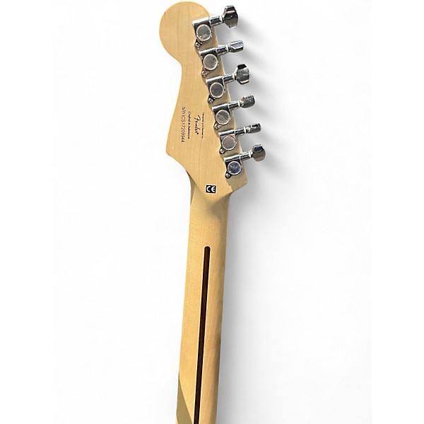 Used Squier Stratocaster HSS Black Solid Body Electric Guitar