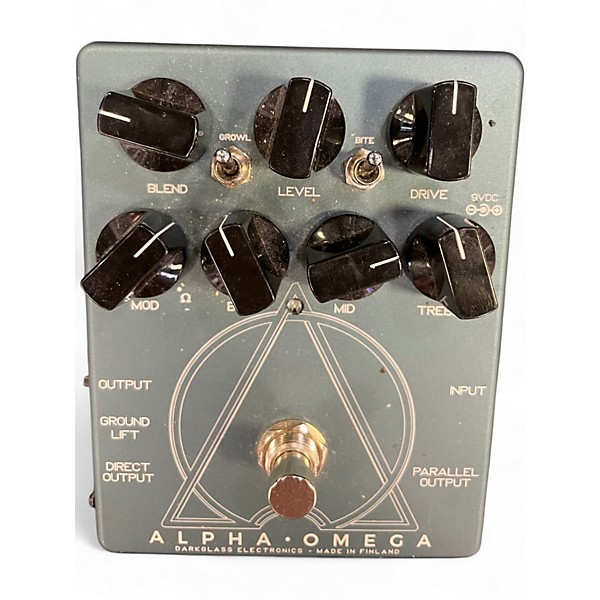 Used Darkglass Electronics Alpha Omega Bass Preamp Bass Effect Pedal