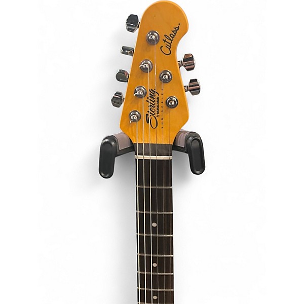 Used Sterling by Music Man CUTLASS Blue Solid Body Electric Guitar