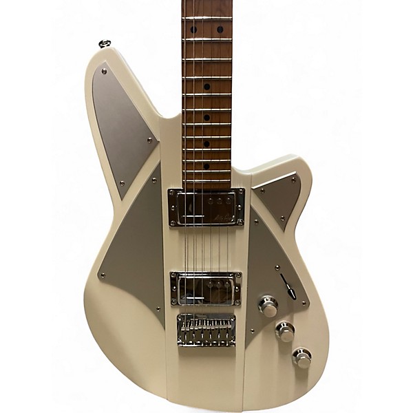 Used Reverend BILL CORGAN Pearl White Solid Body Electric Guitar