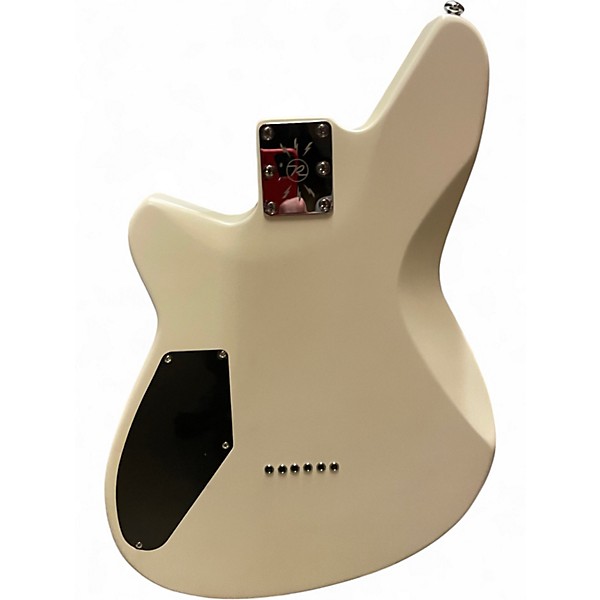 Used Reverend BILL CORGAN Pearl White Solid Body Electric Guitar
