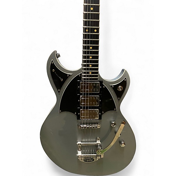 Used Reverend SPACEHAWK SUPREME MATALLIC SILVER FREEZE Solid Body Electric Guitar