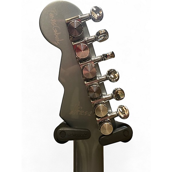 Used Reverend SPACEHAWK SUPREME MATALLIC SILVER FREEZE Solid Body Electric Guitar