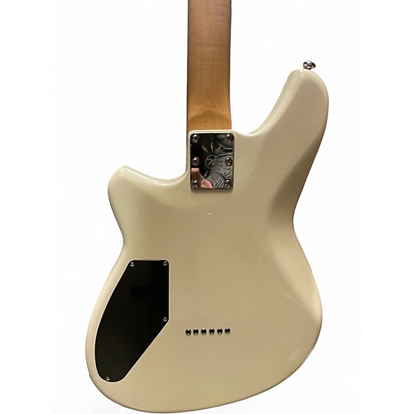 Used Reverend BILLY CORGAN DROP Z GLOSS PEARL WHITE Solid Body Electric Guitar