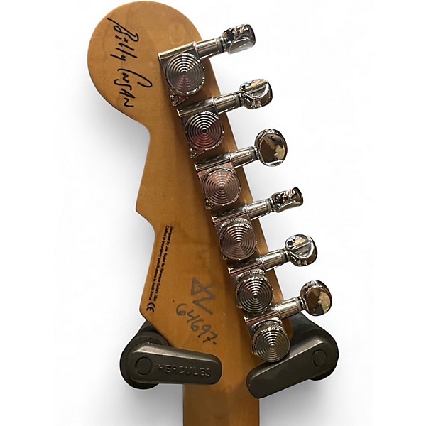 Used Reverend BILLY CORGAN DROP Z GLOSS PEARL WHITE Solid Body Electric Guitar